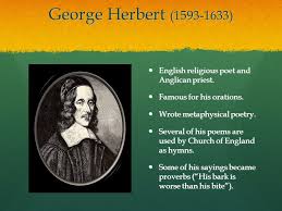 George Herbert Welsh born poet and priest