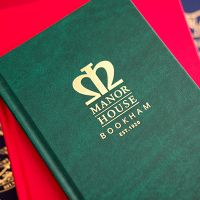 Manor House bespoke hymn book