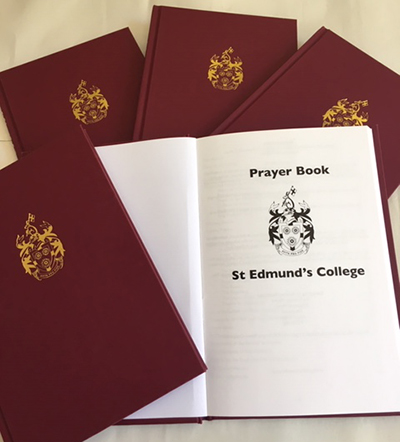 St Edmund's Prayer Book cover and endpapers