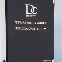 Dean Close Schola Cantorum Music Folder