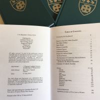 St Benedict's School Mass Book Table of Contents
